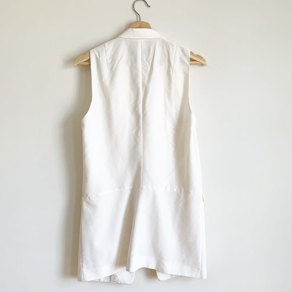 H&M | White Long Vest - Picture 2 of 6